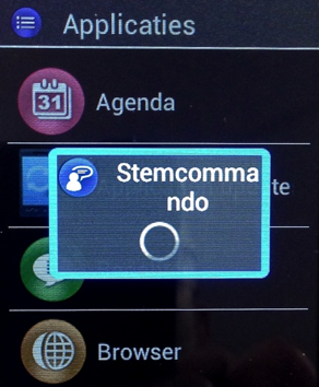 De SmartVision gebruiken via stemcommando's