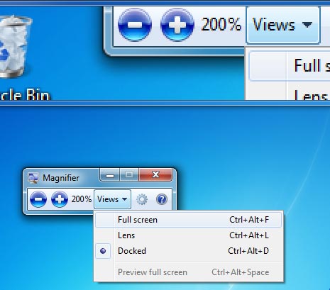 Magnifier WIn7