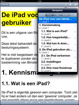 Read2Go koppenstructuur screenshot