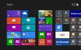 Win8 tegels screenshot