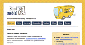 screenshot webpagina in gewone kleuren